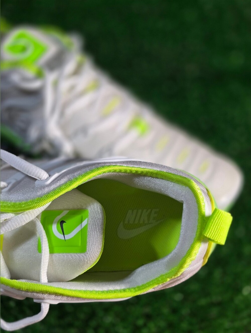 Nike Air Max Vapormax Tennis 🎾 🍏 Green Plus Men Sneakers White Men Brand New - Picture 8 of 16